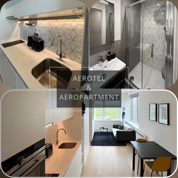 AEROPARTMENT & AEROTEL, London Heathrow Airport, Terminal 4, EV Stations & Cheap Parking on site!, hotel in West Bedfont