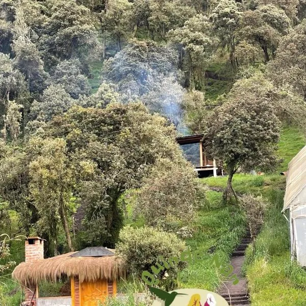 Quinde Ñan Lodge, hotell i Papallacta