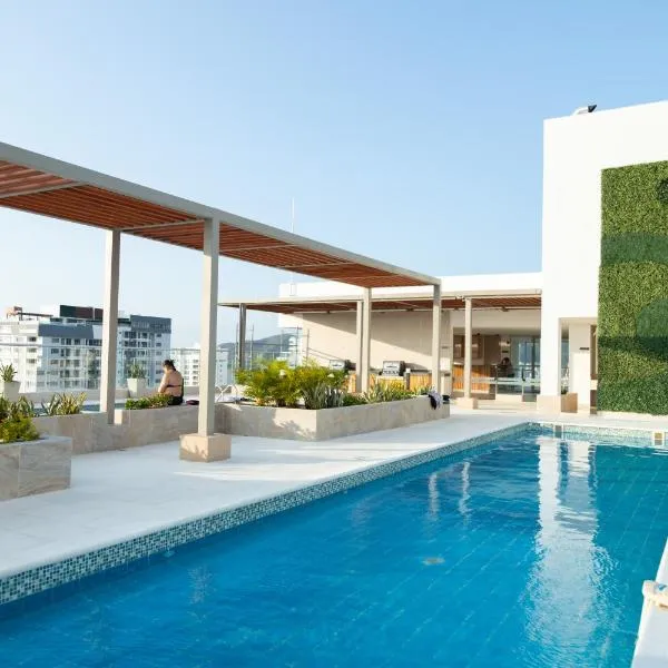 Beachside Bliss: Salguero Suites, хотел в Gaira