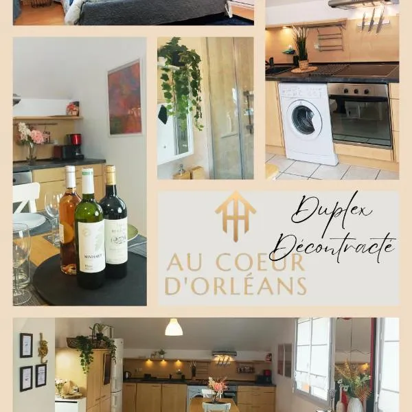 Le Duplex Décontracté, hótel í Fleury-les-Aubrais