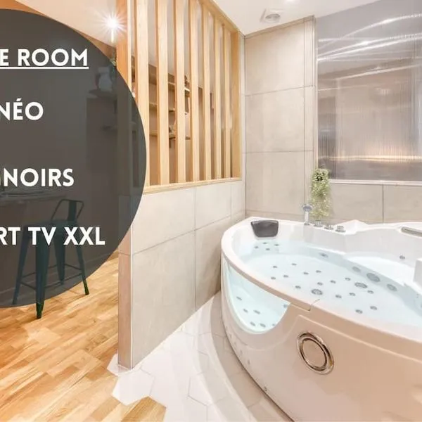 Love Life Room-Jacuzzi-Netflix-Accès-24/7-Privé, מלון באטאמפ