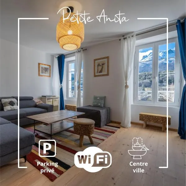 Petite Anita - Centre ville - Parking privé, hotell sihtkohas Barcelonnette