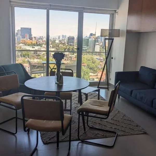 Hermoso apartamento en San Ángel, CDMX, hotel en Ciudad de México