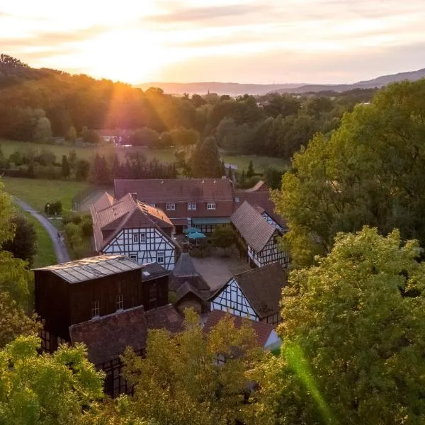 Hammermühle Hotel & Gesundheitsresort, hotell i Trockenborn-Wolfersdorf