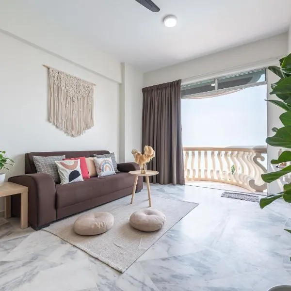 PortDickson Minimalist Seaview Home 10Pax3BR 1MinToBeach, hotel a Port Dickson