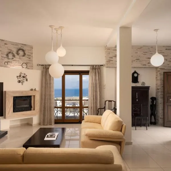 Central SeaView Heven Apartment in Fira Santorini, hotel em Fira