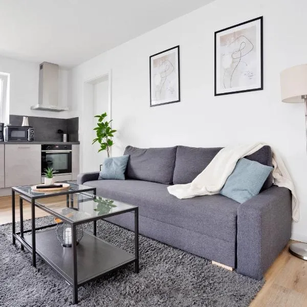 Moderne Apartments im Herzen von Osnabrück I private Tiefgarage I home2share, Hotel in Osnabrück