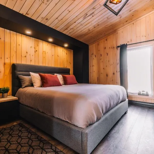 Le Versant Mont-Sainte-Anne, Hotel in Saint-Férréol-les-Neiges