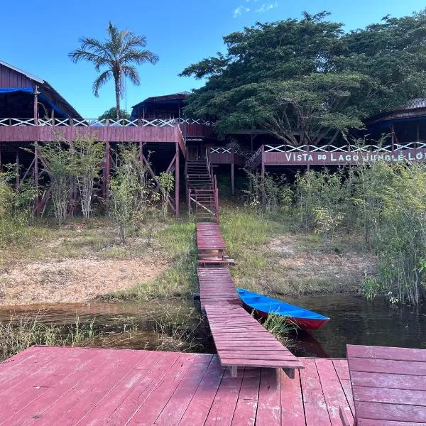 Vista do Lago Jungle Lodge, hotel v destinaci Cajual