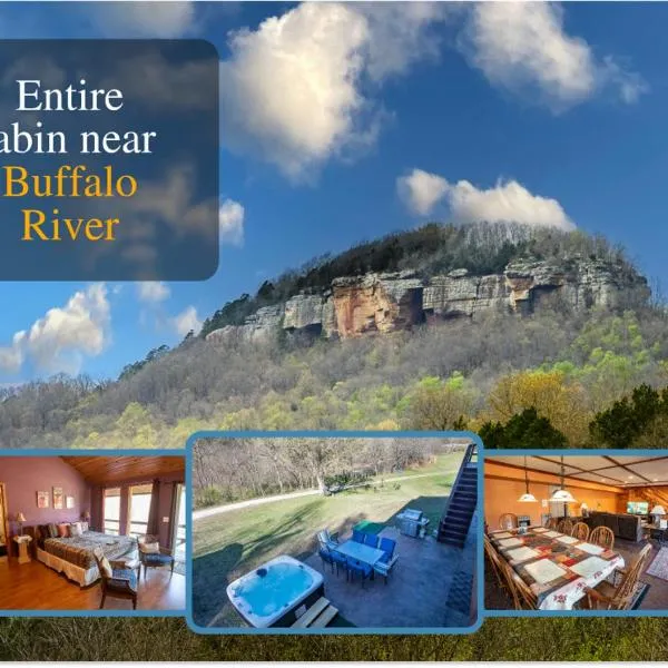 Misty Creek Cabin, enjoy the Ozarks and the beautiful Buffalo River, hotel v destinaci Vendor
