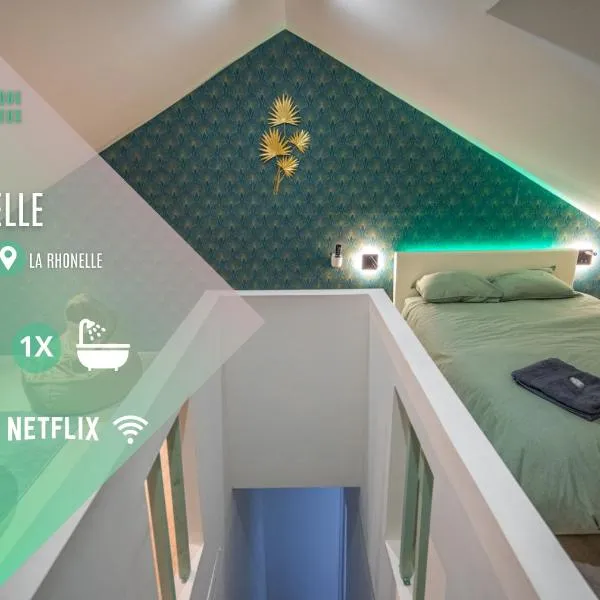Capstay la Rhonelle - Netflix - 2 chambres - Cuisine, hotel in Valenciennes