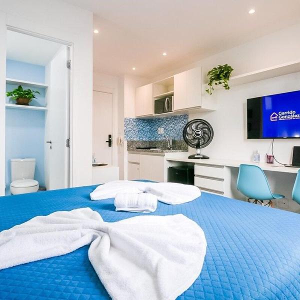 Santorini Studio no Brás com Piscina/Metrô Brás
