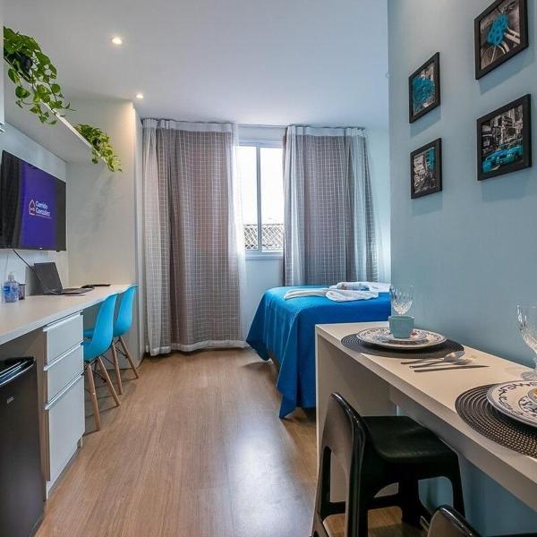 Santorini Studio no Brás com Piscina/Metrô Brás - Foto 5