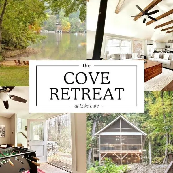 The Cove Retreat- Hot Tub/Screened Porch/Game Room, hotell sihtkohas Lake Lure