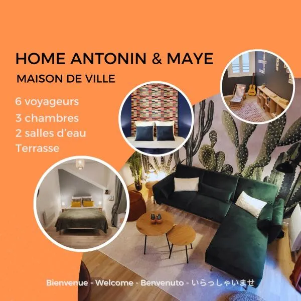 Home Antonin & Maye, hotel v destinaci Tonnerre