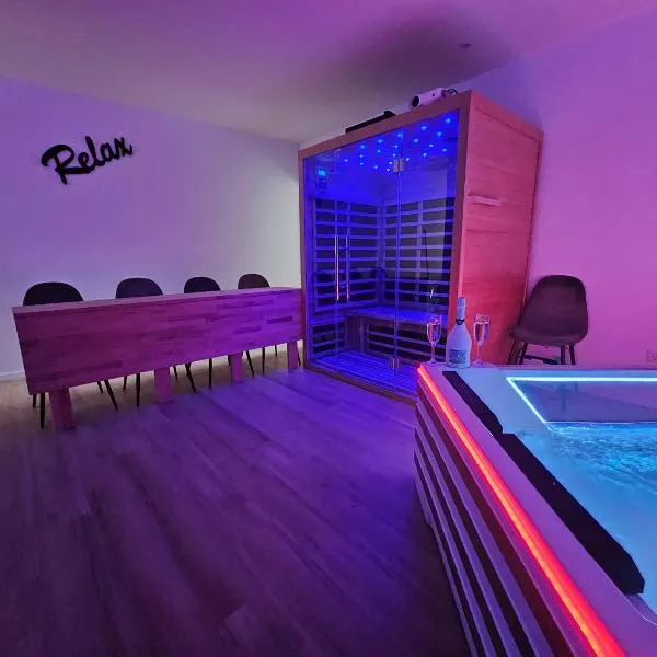 L'Appart Spa, Jacuzzi & Sauna, hôtel à Differdange