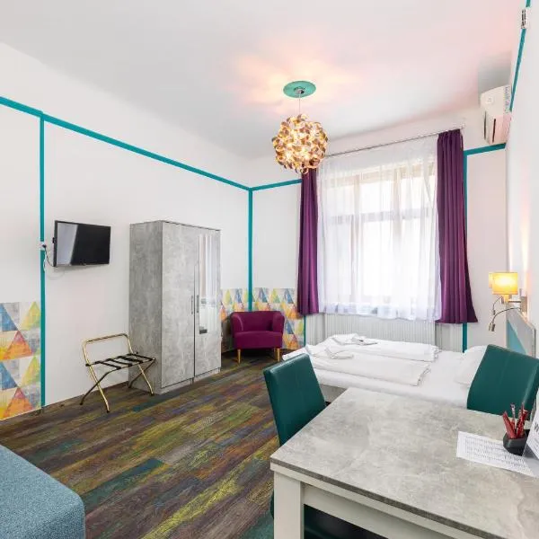 Amber Terrace Studios Downtown, hotel v Budapešti