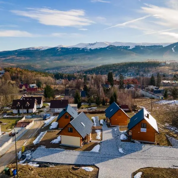 Słoneczne Chatki, hotel ve Sklářské Porubě
