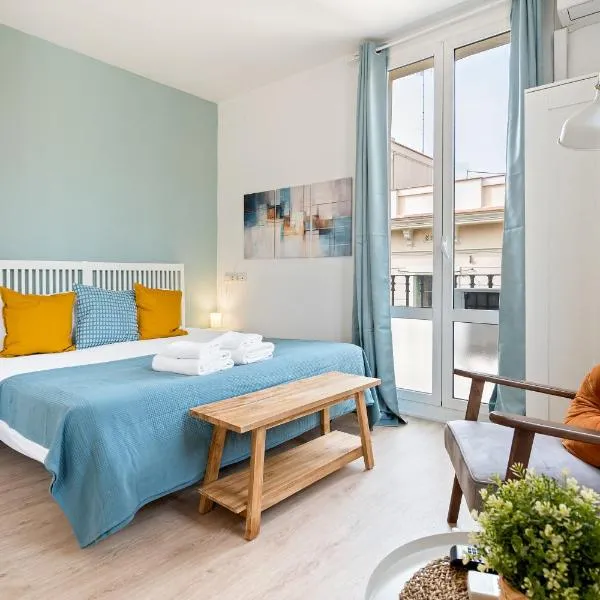 Lodging Apartments Beach Studio 41, hotel v destinaci Barcelona