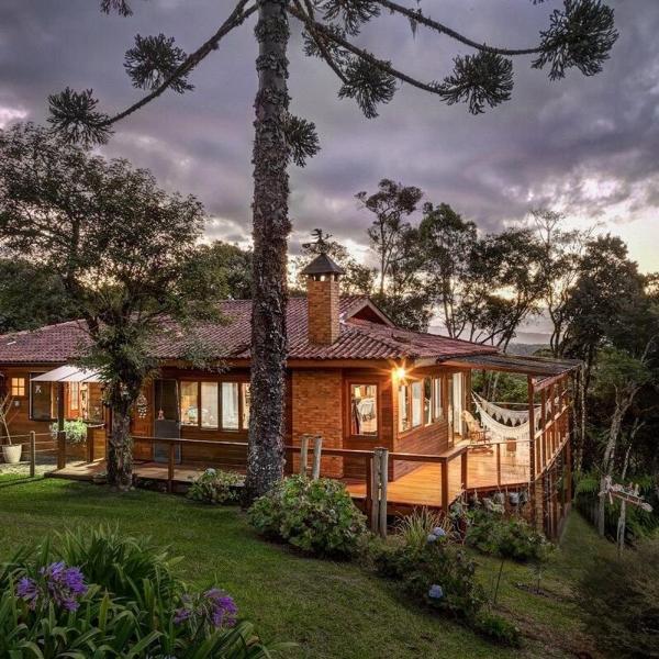 Rancho do Canarinho, Fogão à Lenha, 4QT com Vista