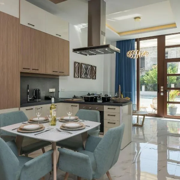 Kyma beach accommodation Apollon apartment 2 guests, hotel en Kolimvárion
