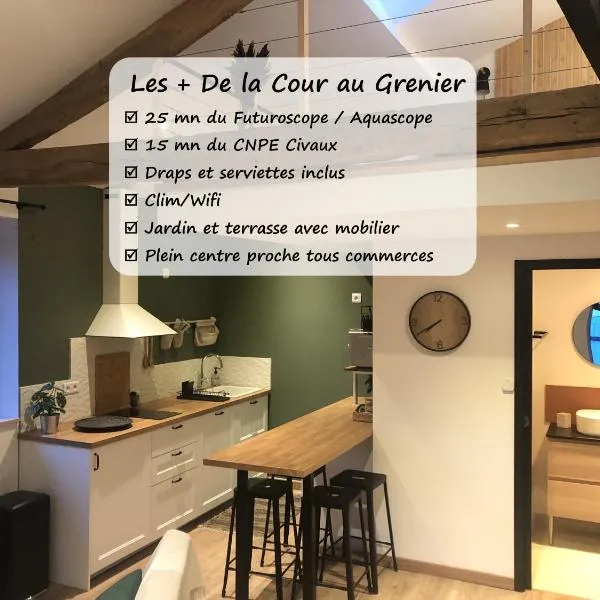 Gites De la Cour au Grenier, hotel Chauvignyben