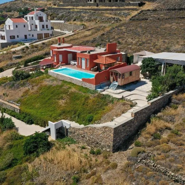Villa Zen Dans Le Bleu, hotel in Ermoupoli
