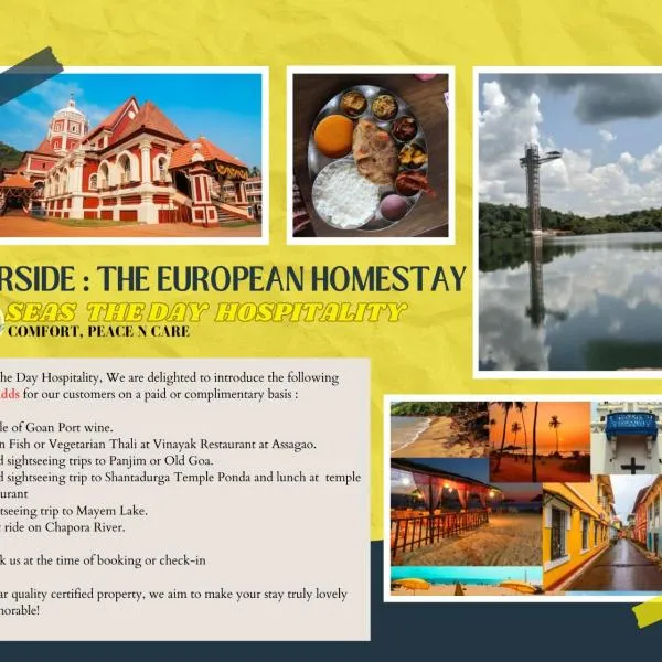 Riverside, The European Homestay 1 and 2! Luxury and Value in Goa's delightful location, hotel v destinaci Agarvado