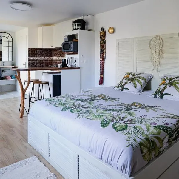 Maisonnette cosy bord de Seine 30min paris, hotel v destinácii Carrières-sous-Poissy