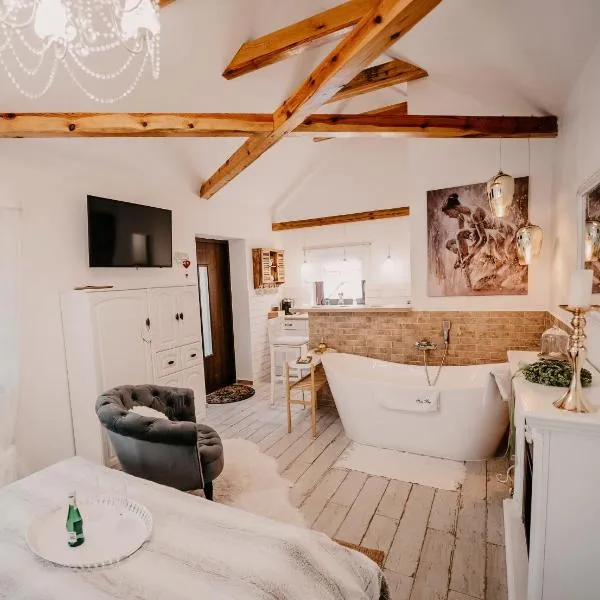 Dom dla dwojga w Starym Młynie w Brzeźnicy, hotell i Brzeźnica