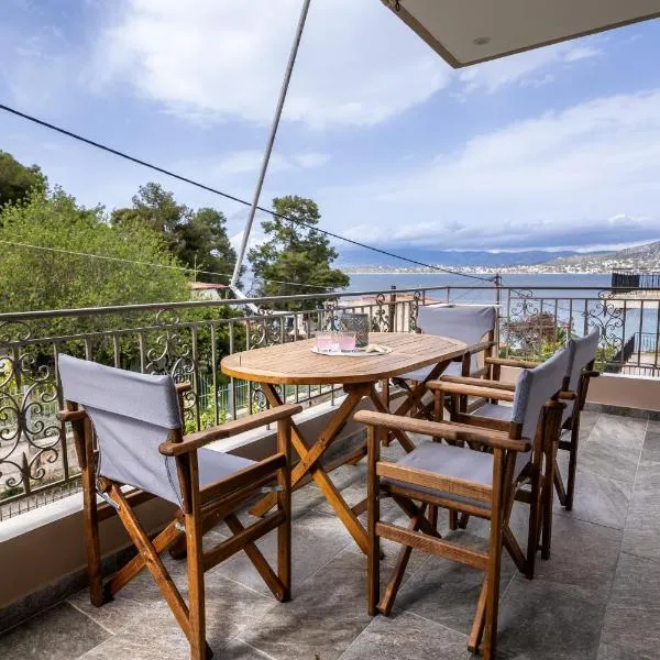 Dina Luxury Sea View House, Hotel in Aiándion