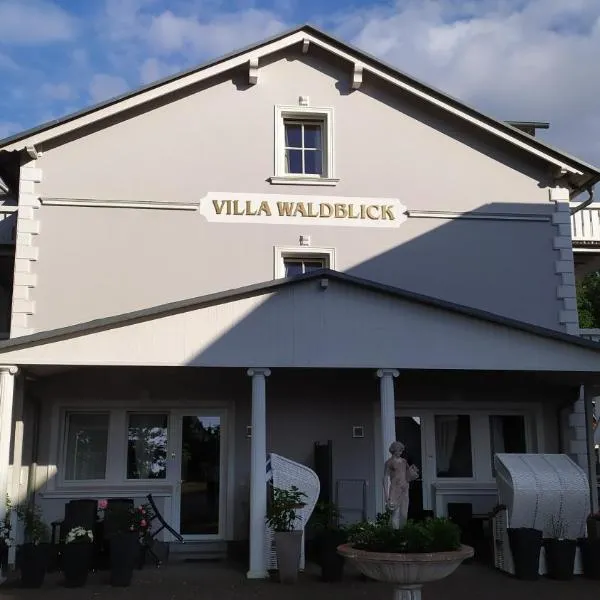 Villa Waldblick, hótel í Baabe