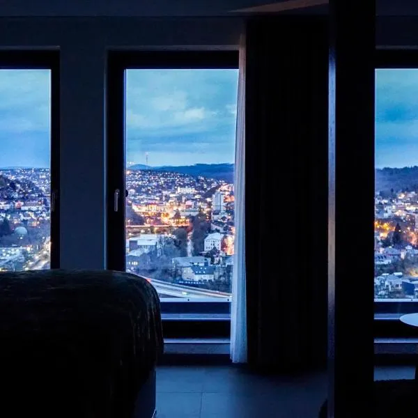 SI-View Doppelzimmer mit Stadtblick Zimmer 17 - Hotel, hotel v destinaci Siegen