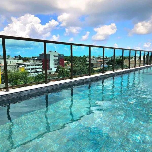 Studio luxo com piscina privativa e cascata no centro de porto de galinhas! - Foto 4