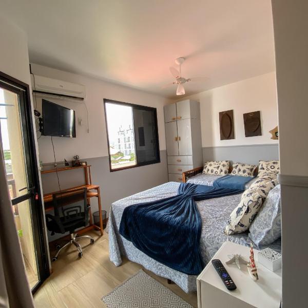 Apartamento uma quadra do mar, praia dos ingleses - Foto 4