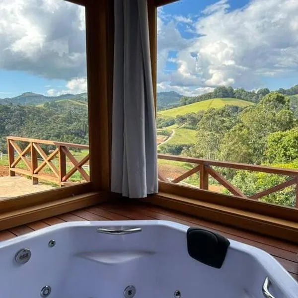 Chalé Recanto das Estrelas, hotel v destinaci Monte Verde