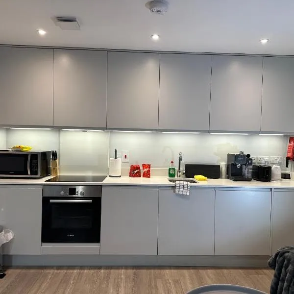 Tranquil Retreat: Modern Flat in Maidenhead, hotel v destinaci Maidenhead