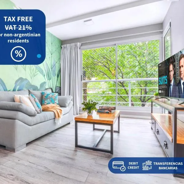 Trendy Apartments in Palermo - by BueRentals、ブエノスアイレスのホテル