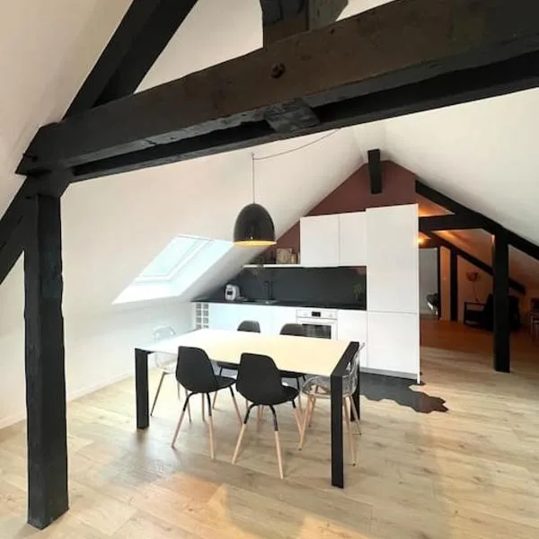 Appartement spacieux et lumineux proche du centre historique, готель у місті Доль-де-Бретань