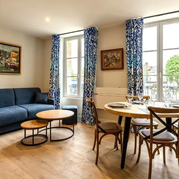 L'Escale du Vieux Port 4P - Closed Garage - Sauna - Air Conditioning, hôtel à Honfleur