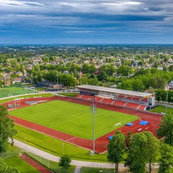 Tamme staadioni hostel, hotel i Ilmatsalu