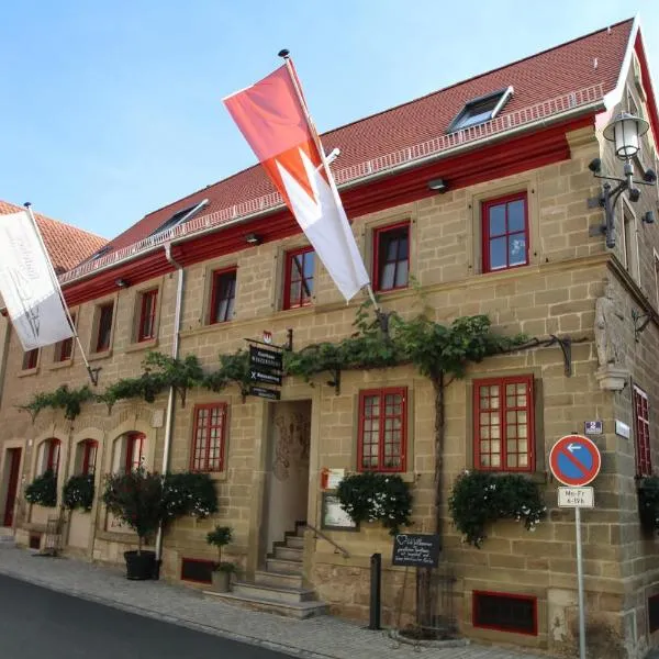 Gasthaus Winzerstube & Hotel, хотел в Rödelsee