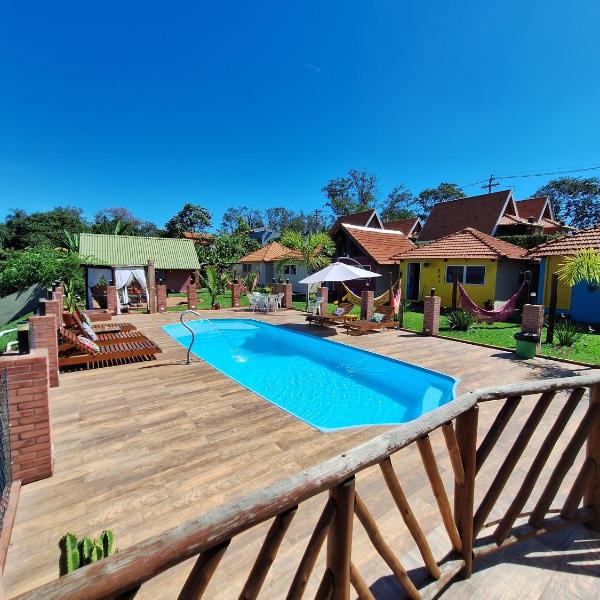 Águas Chalés Temporada - Chalés e Lofts Confortáveis - Piscina - Próximo ao Thermas - Foto 4