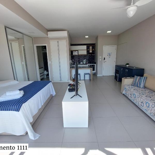 Book Santos Apartamentos no Unlimited Ocean Front Pertinho do mar - Foto 5