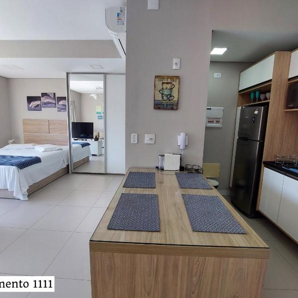 Book Santos Apartamentos no Unlimited Ocean Front Pertinho do mar - Foto 4