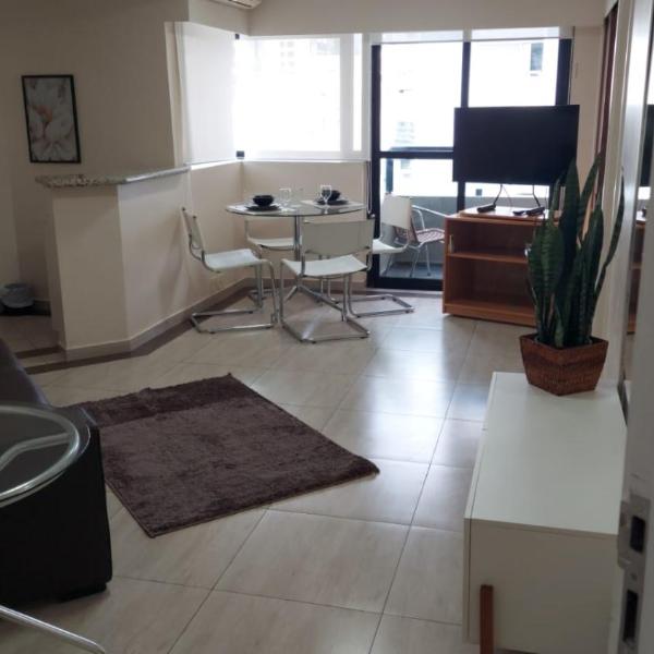 FORTUNE RESIDENCE JARDINS - FLAT 233 - Próximo da Avenida Paulista com Piscina, Sauna, Academia e Gerador que Atende o Apartamento