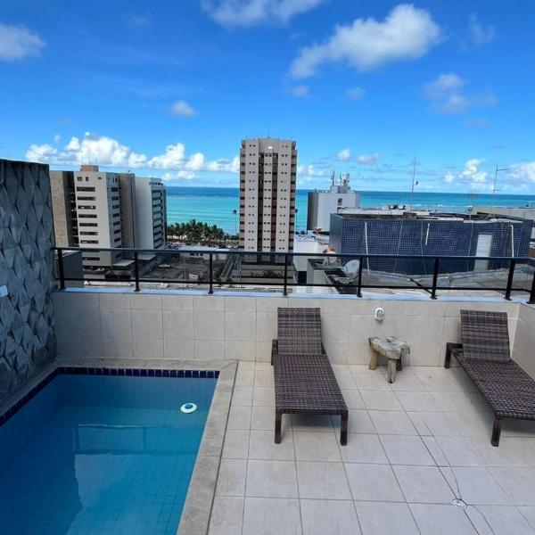 AP da dona Lalyta - com vista do mar - em Maceio-AL - Foto 4