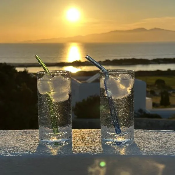 Meerblick, privater Pool & Whirlpool, хотел в Aliko Beach