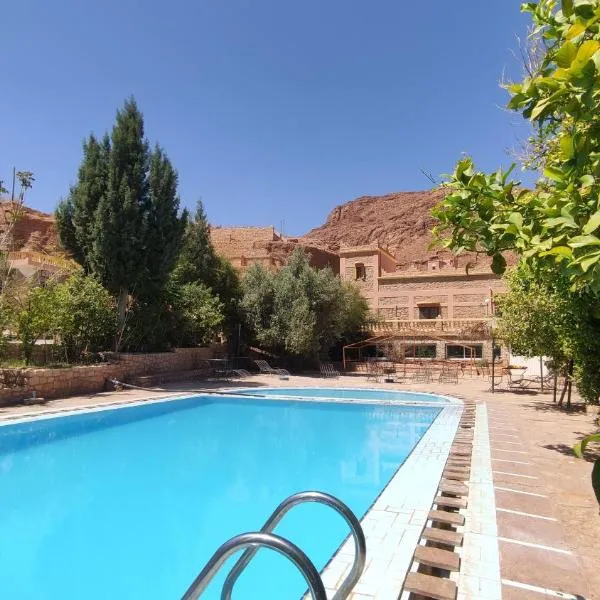 Hotel camping le Soleil Tinghir, hotel v destinaci Tinerhir