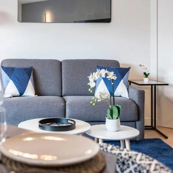 Monte Carlo Monaco Border, Swimming Pool, Parking, See View, Terrace – hotel w mieście Beausoleil